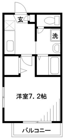 エクセルシオ２の物件間取画像